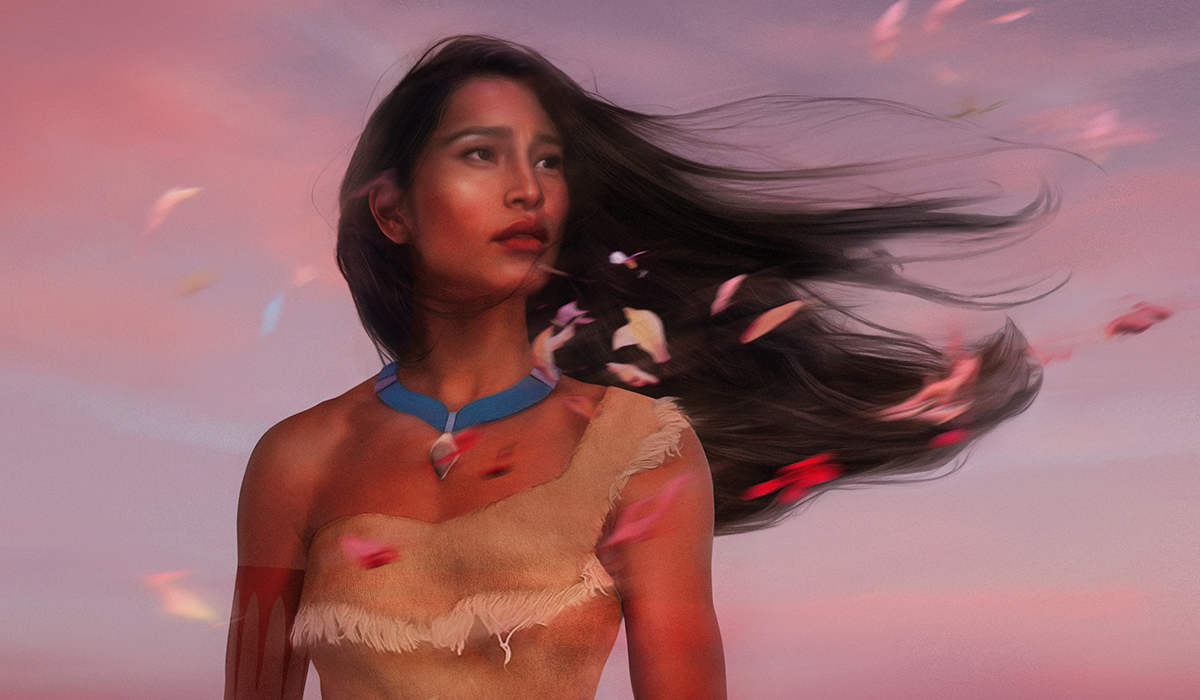 pocahontas Realistic Disney Characters Art [Source: JIRKA VINSE JONATAN VÄÄTÄINEN] 